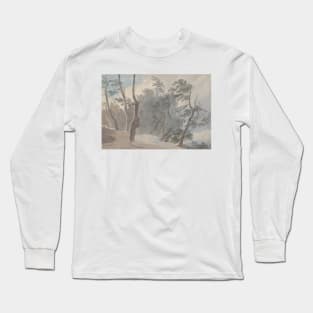 Galleria di Sopra, Albano by John Robert Cozens Long Sleeve T-Shirt